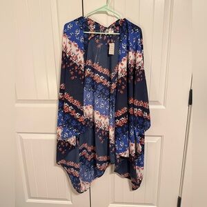 Maurice’s Floral Kimono BNWT